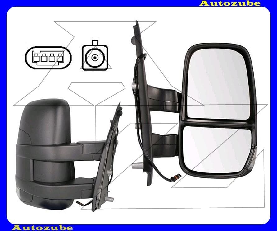 Visszapillantó tükör jobb Visszapillantó tükör jobb