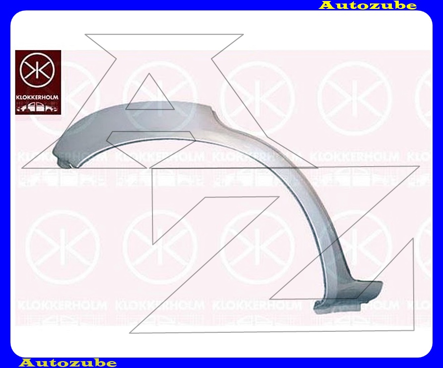Hátsó sárvédő javítóív jobb {KLOKKERHOLM} Hátsó sárvédő javítóív jobb {KLOKKERHOLM}