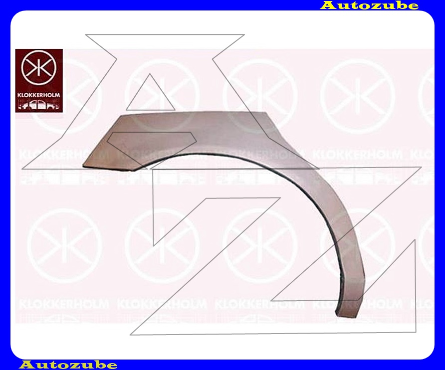 Hátsó sárvédő javítóív jobb {KLOKKERHOLM} Hátsó sárvédő javítóív jobb {KLOKKERHOLM}