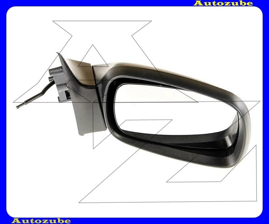 Visszapillantó tükör jobb, manuális, domború tükörlappal, fekete borítással Visszapillantó tükör jobb, manuális, domború tükörlappal, fekete borítással