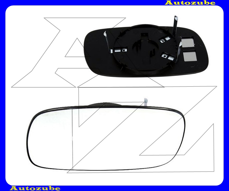 Visszapillantó tükörlap bal, aszférikus (tartólappal) Visszapillantó tükörlap bal, aszférikus (tartólappal)