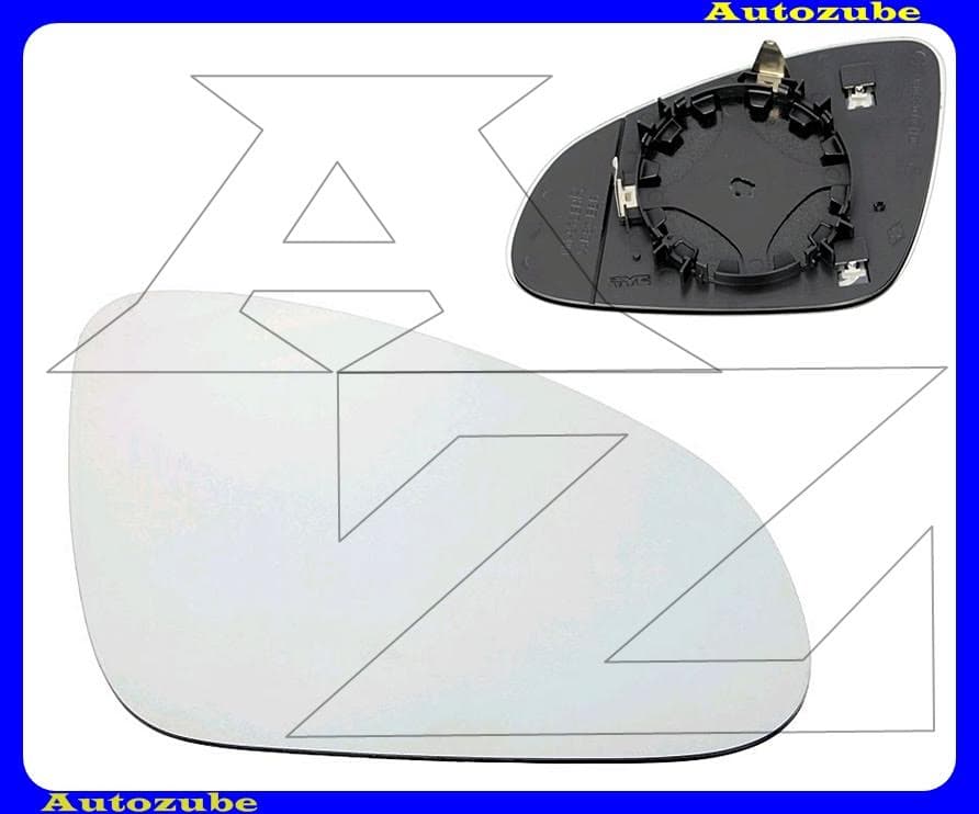 Visszapillantó tükörlap jobb, fűthető-domború (tartólappal) Visszapillantó tükörlap jobb, fűthető-domború (tartólappal)