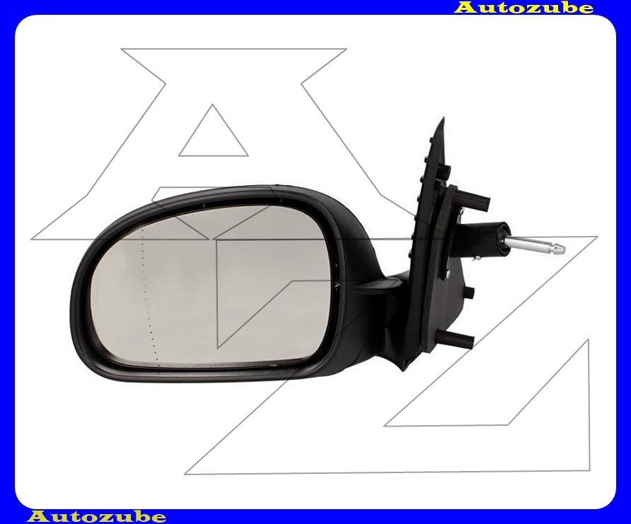 Visszapillantó tükör bal, manuális, aszférikus tükörlappal, fényezhető borítással Visszapillantó tükör bal, manuális, aszférikus tükörlappal, fényezhető borítással