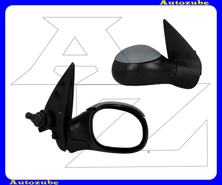 Visszapillantó tükör jobb, manuális, domború tükörlappal, fényezhető borítással Visszapillantó tükör jobb, manuális, domború tükörlappal, fényezhető borítással