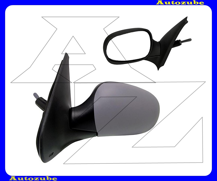 Visszapillantó tükör bal, manuális, domború tükörlappal, fényezhető borítással Visszapillantó tükör bal, manuális, domború tükörlappal, fényezhető borítással