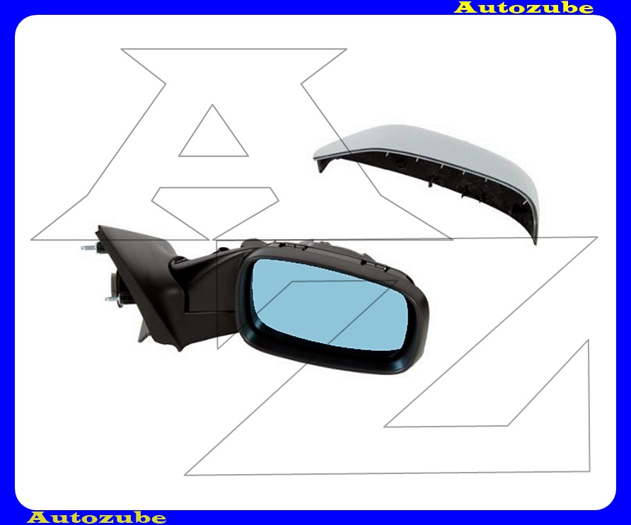 Visszapillantó tükör jobb, elektromos, fűthető-domború-kék tükörlappal, hőmérős, fényezhető borítással Visszapillantó tükör jobb, elektromos, fűthető-domború-kék tükörlappal, hőmérős, fényezhető borítással