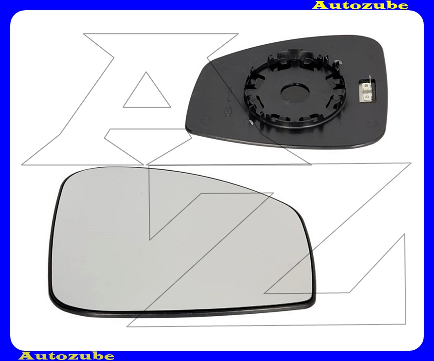 Visszapillantó tükörlap jobb, fűthető-domború (tartólappal) Visszapillantó tükörlap jobb, fűthető-domború (tartólappal)