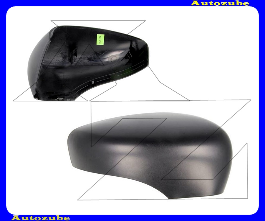 Visszapillantó tükörborítás jobb, fekete Visszapillantó tükörborítás jobb, fekete