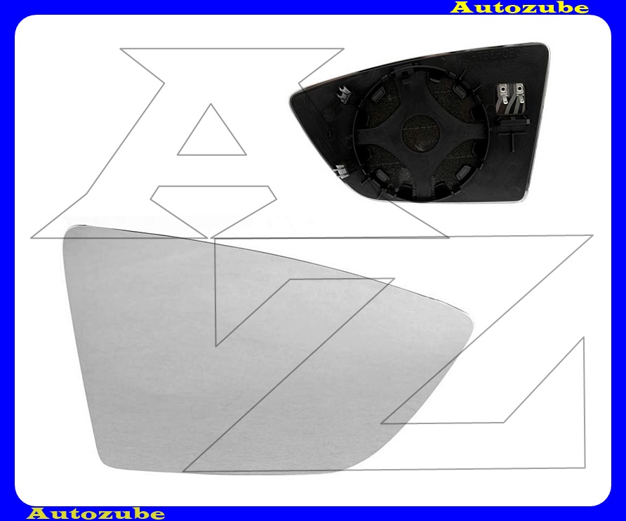 Visszapillantó tükörlap jobb, fűthető-domború (tartólappal) Visszapillantó tükörlap jobb, fűthető-domború (tartólappal)