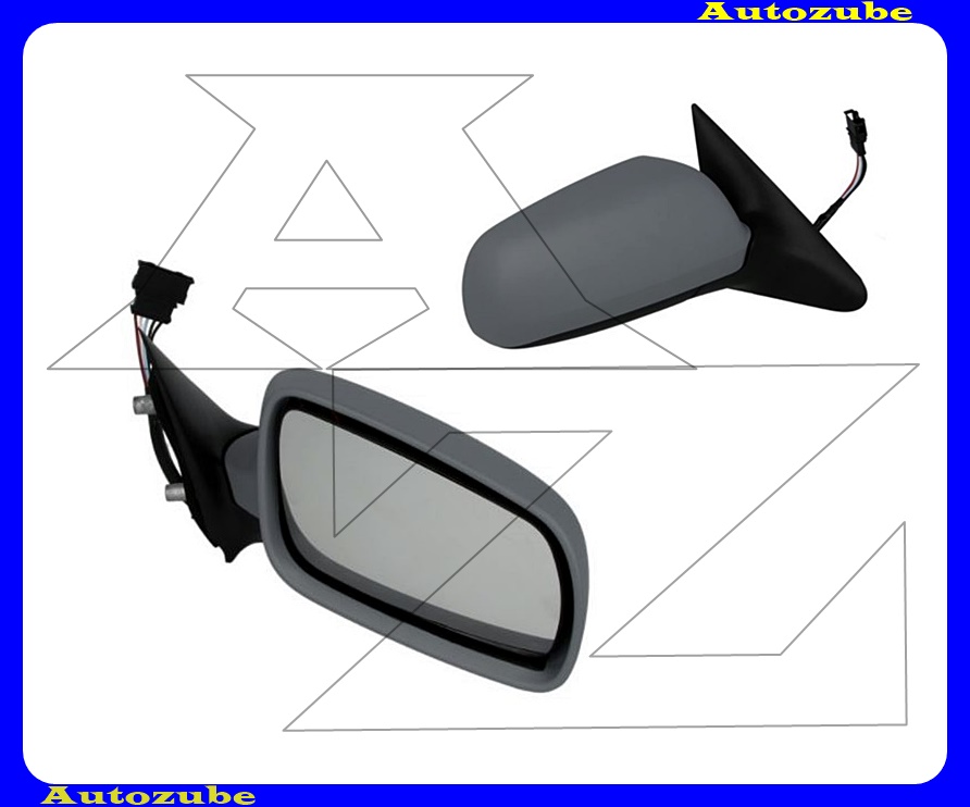 Visszapillantó tükör jobb, elektromos, fűthető-sík tükörlappal, fényezhető borítással Visszapillantó tükör jobb, elektromos, fűthető-sík tükörlappal, fényezhető borítással