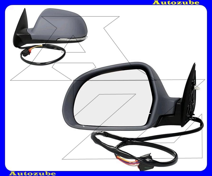 Visszapillantó tükör bal, elektromosan behajló, fűthető-aszférikus tükörlappal, kilépőfénnyel, fényezhető borítással, irányjelzővel /RENDELÉSRE/ Visszapillantó tükör bal, elektromosan behajló, fűthető-aszférikus tükörlappal, kilépőfénnyel, fényezhető borítással, irányjelzővel /RENDELÉSRE/