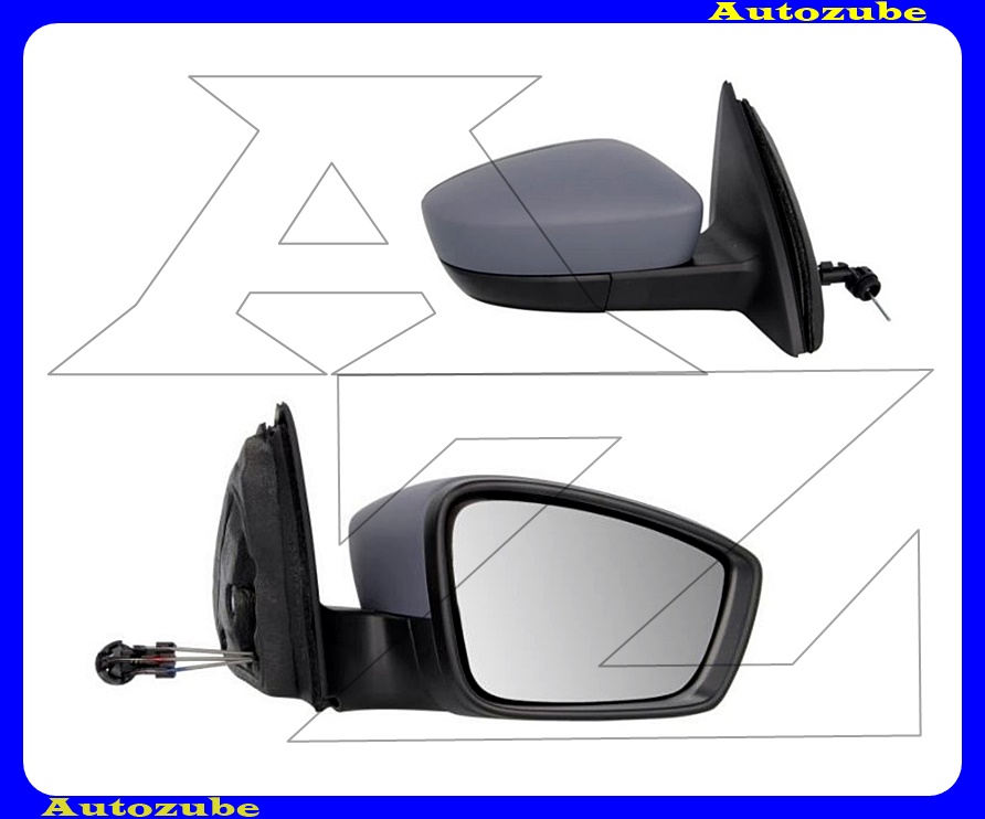 Visszapillantó tükör jobb, manuális, domború tükörlappal, fényezhető borítással /RENDELÉSRE/ Visszapillantó tükör jobb, manuális, domború tükörlappal, fényezhető borítással /RENDELÉSRE/