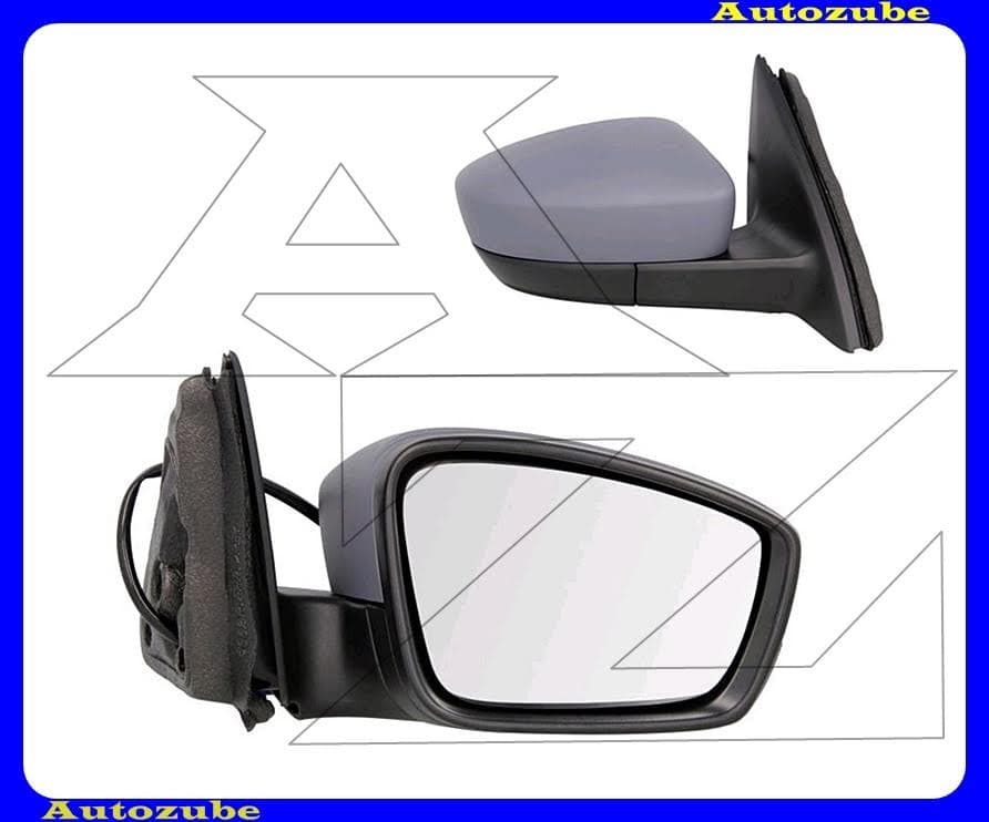 Visszapillantó tükör jobb, elektromos, fűthető-domború tükörlappal, fényezhető borítással Visszapillantó tükör jobb, elektromos, fűthető-domború tükörlappal, fényezhető borítással