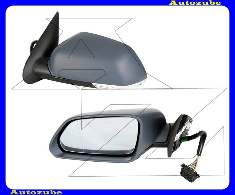 Visszapillantó tükör bal, elektromos, fűthető-aszférikus tükörlappal, fényezhető borítással, irányjelzővel Visszapillantó tükör bal, elektromos, fűthető-aszférikus tükörlappal, fényezhető borítással, irányjelzővel