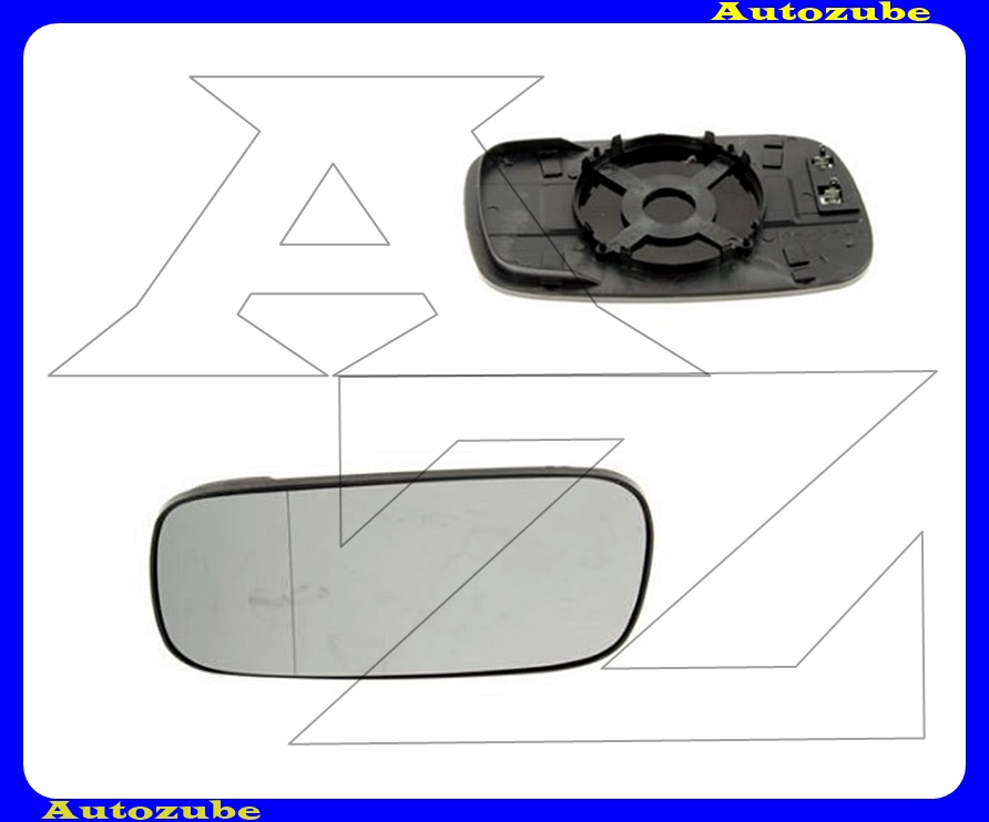 Visszapillantó tükörlap bal, fűthető-aszférikus (tartólappal) Visszapillantó tükörlap bal, fűthető-aszférikus (tartólappal)