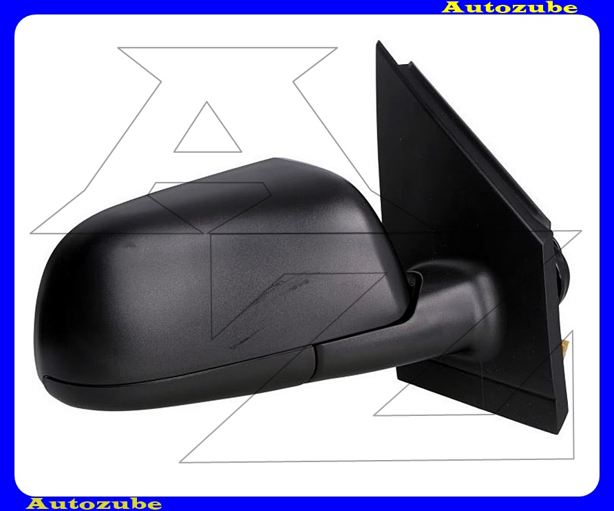 Visszapillantó tükör jobb, elektromos, fűthető-domború tükörlappal, fekete borítással Visszapillantó tükör jobb, elektromos, fűthető-domború tükörlappal, fekete borítással