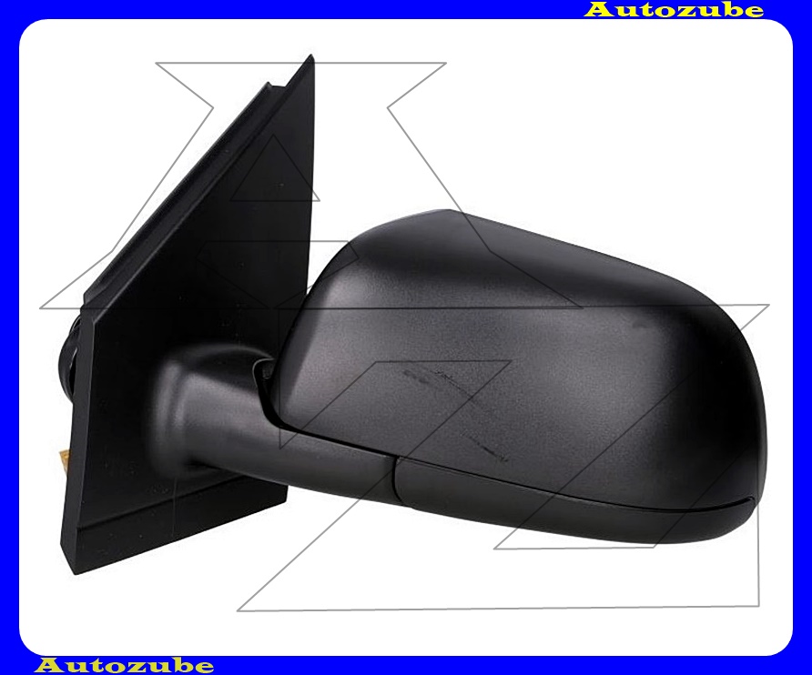 Visszapillantó tükör bal, elektromos, fűthető-aszférikus tükörlappal, fekete borítással Visszapillantó tükör bal, elektromos, fűthető-aszférikus tükörlappal, fekete borítással