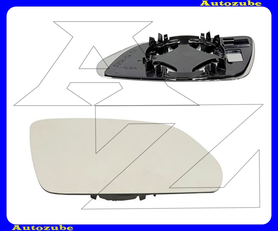 Visszapillantó tükörlap jobb, domború (tartólappal) Visszapillantó tükörlap jobb, domború (tartólappal)