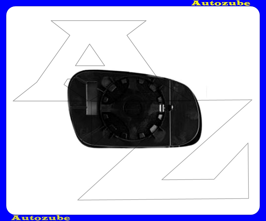 Visszapillantó tükörlap bal, aszférikus (tartólappal) /Rendelésre/ Visszapillantó tükörlap bal, aszférikus (tartólappal) /Rendelésre/