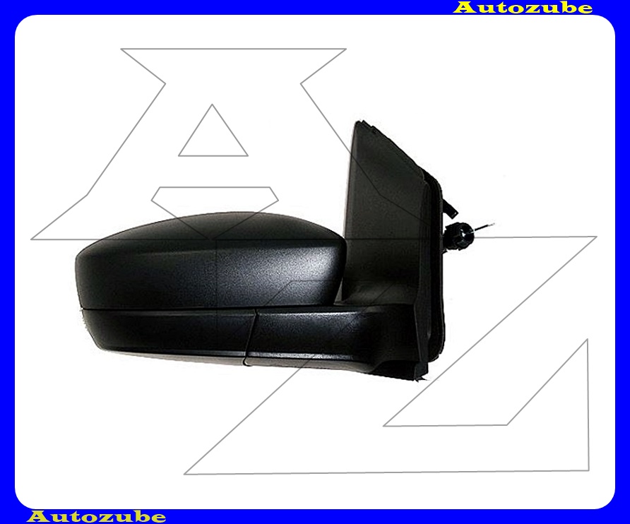 Visszapillantó tükör jobb, manuális, domború tükörlappal, fekete borítással Visszapillantó tükör jobb, manuális, domború tükörlappal, fekete borítással