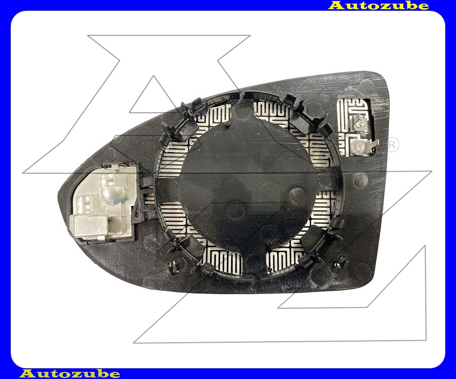 Visszapillantó tükörlap jobb, fűthető-domború-holttérfigyelős (tartólappal) Visszapillantó tükörlap jobb, fűthető-domború-holttérfigyelős (tartólappal)