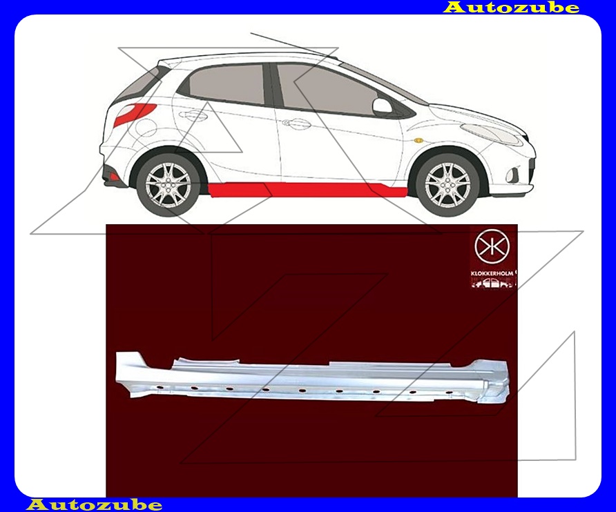 Küszöb jobb Küszöb jobb