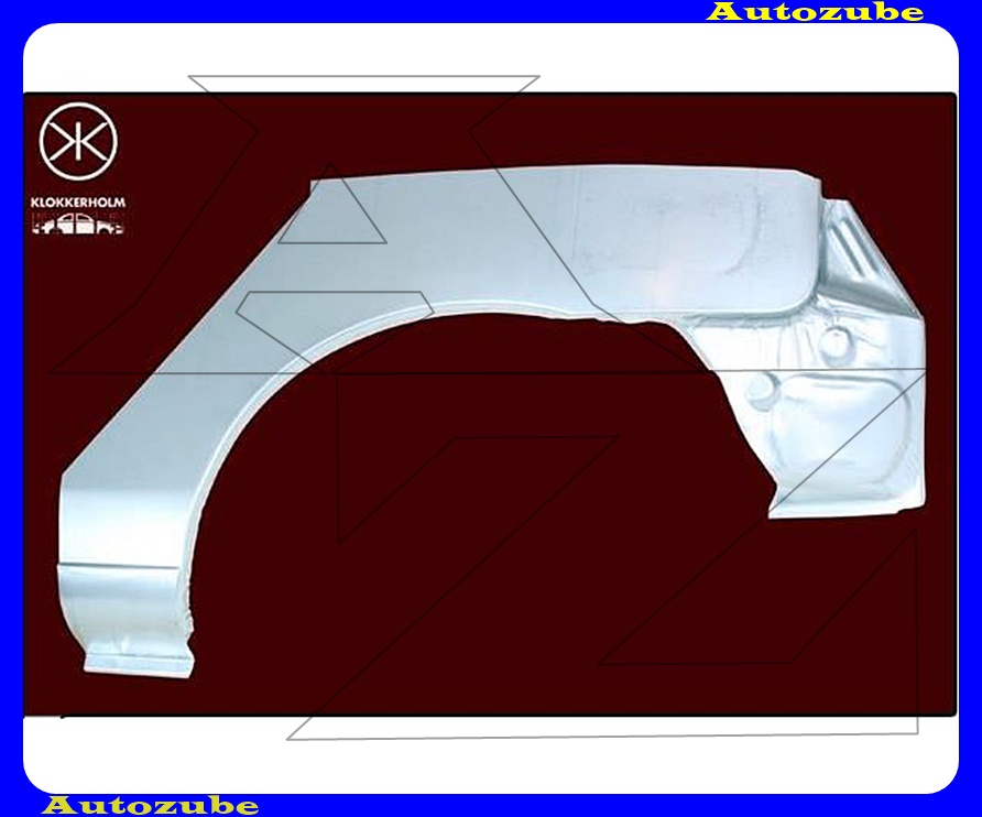 Hátsó sárvédő javítóív bal Hátsó sárvédő javítóív bal