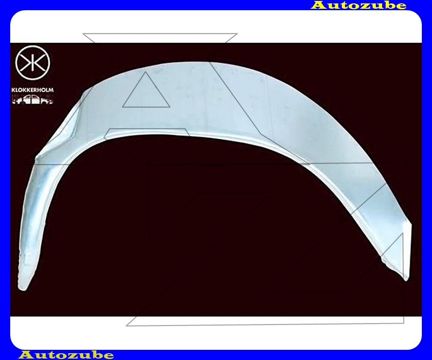 Hátsó doblemez javítóperem bal /RENDELÉSRE/ {KLOKKERHOLM}