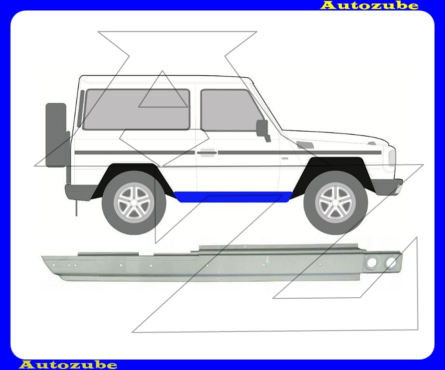 Küszöb jobb Küszöb jobb