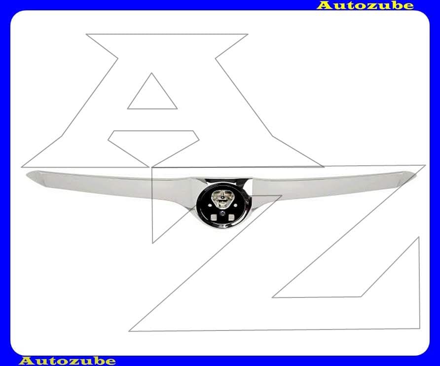 Hűtődíszrács krómdíszléc, motorháztetőre (embléma nélkül) Hűtődíszrács krómdíszléc, motorháztetőre (embléma nélkül)