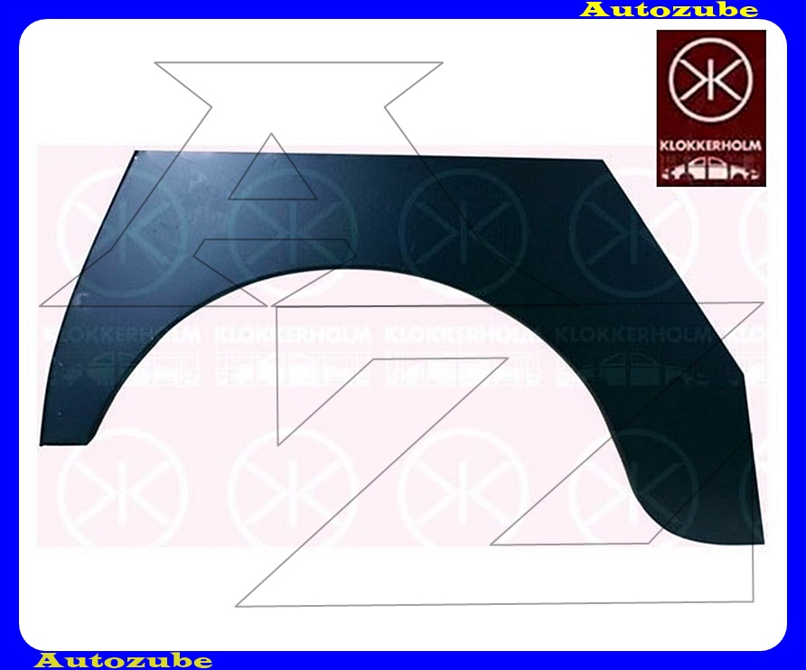 Hátsó sárvédő javítóív bal Hátsó sárvédő javítóív bal