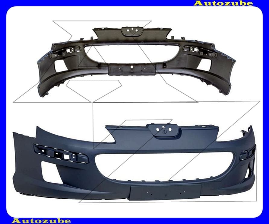 Első lökhárító alapozott Első lökhárító alapozott