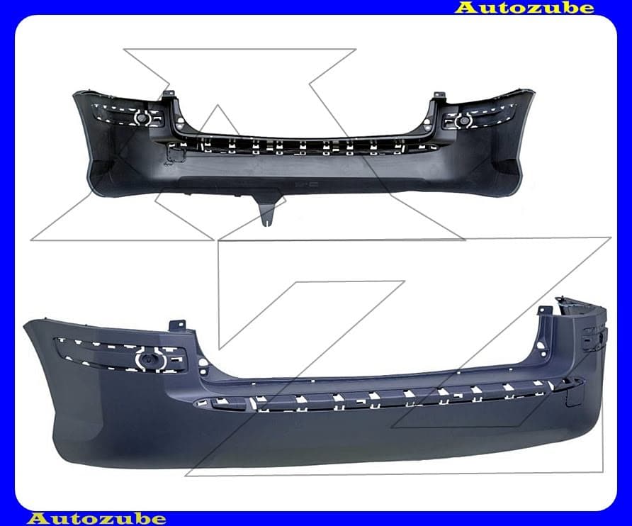 Hátsó lökhárító Hátsó lökhárító