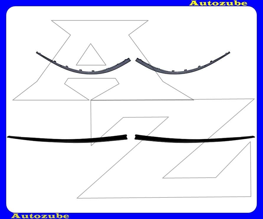Első lökhárító alatti spoiler szett (bal+jobb) (koptató) Első lökhárító alatti spoiler szett (bal+jobb) (koptató)