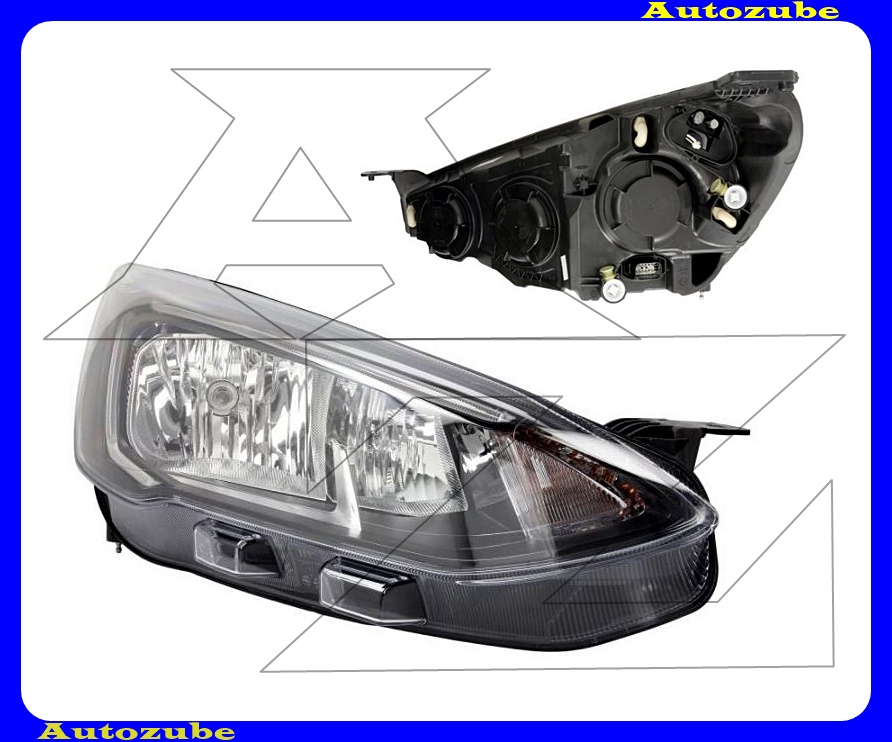 Fényszóró jobb (H7/H15) motorral {DEPO} Fényszóró jobb (H7/H15) motorral {DEPO}