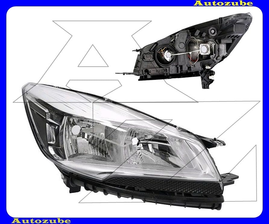 Fényszóró jobb (H7/H15) kézi/elektromos állítású is.  {DEPO}