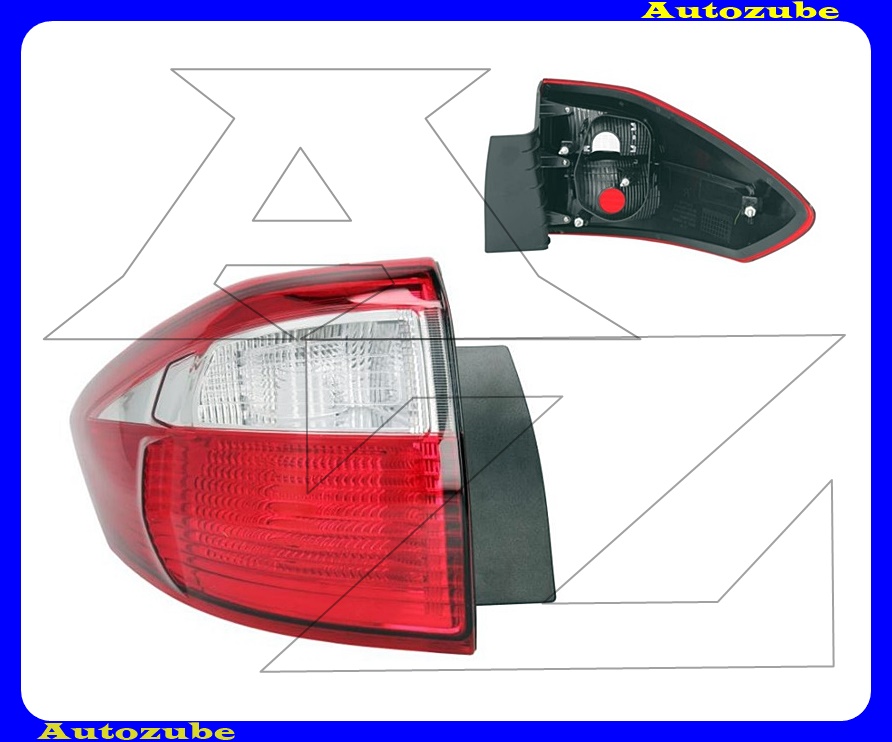 Hátsó lámpa bal külső (foglalat nélkül) Hátsó lámpa bal külső (foglalat nélkül)