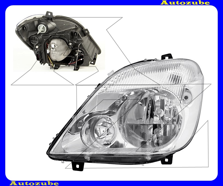 Fényszóró bal (H7/H7) (motor nélkül) {DEPO} /RENDELÉSRE/ Fényszóró bal (H7/H7) (motor nélkül) {DEPO} /RENDELÉSRE/