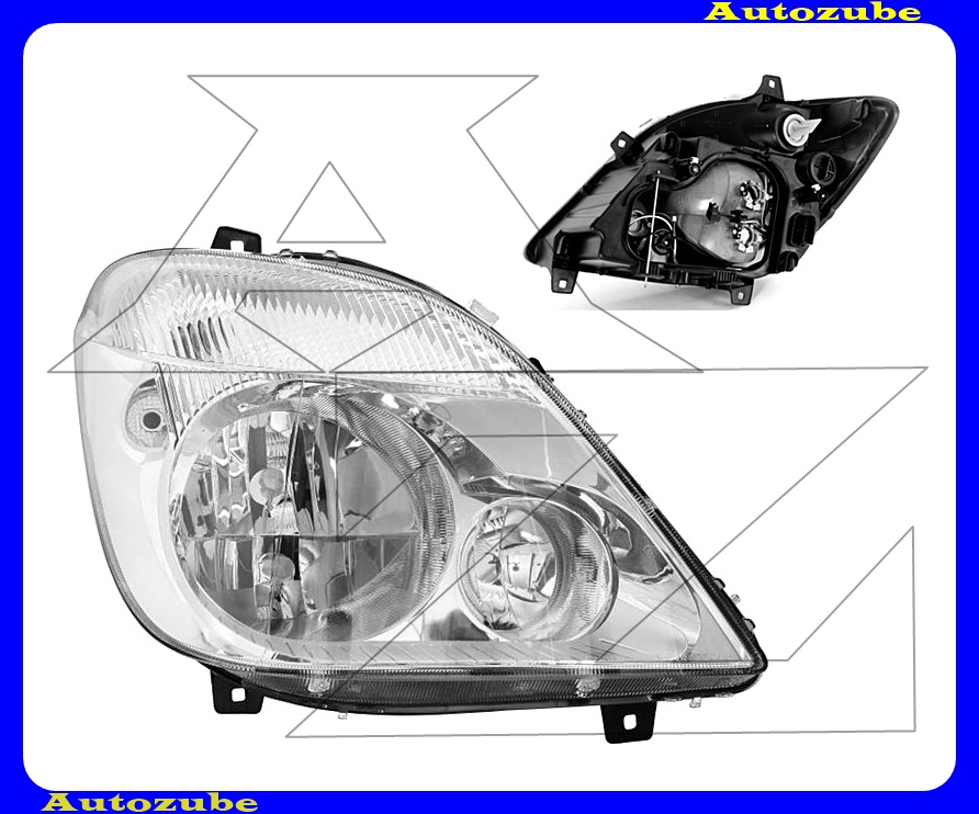 Fényszóró jobb (H7/H7) (motor nélkül) {DEPO} /RENDELÉSRE/ Fényszóró jobb (H7/H7) (motor nélkül) {DEPO} /RENDELÉSRE/