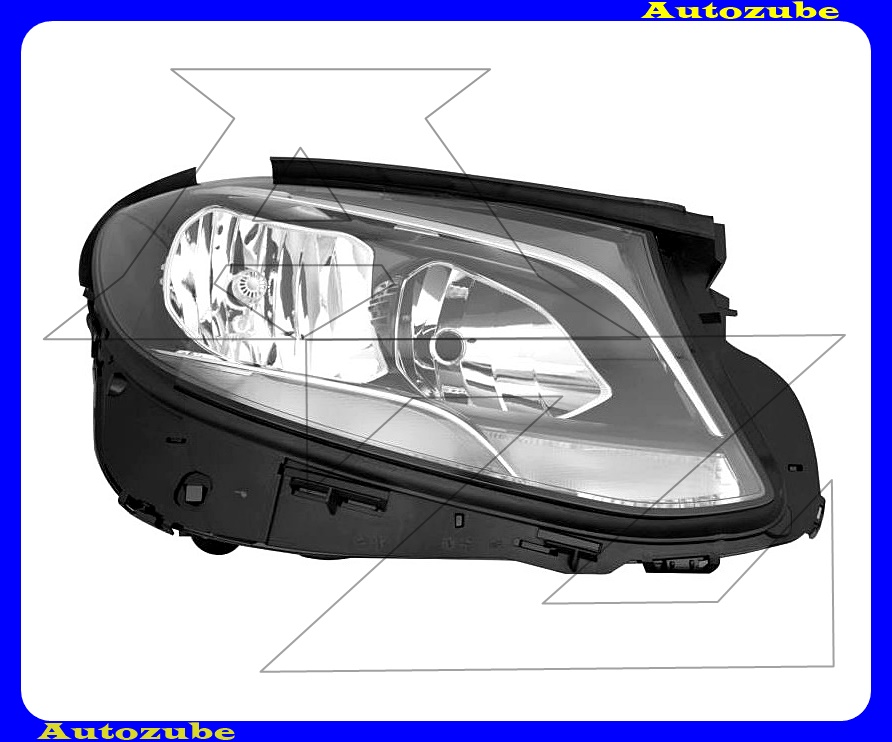 Fényszóró jobb (2H7/LED) motorral {DEPO} Fényszóró jobb (2H7/LED) motorral {DEPO}