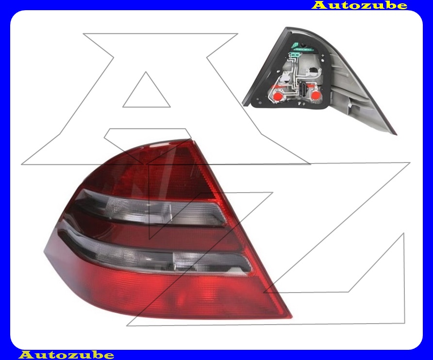 Hátsó lámpa bal (foglalat nélkül) {DEPO} Hátsó lámpa bal (foglalat nélkül) {DEPO}