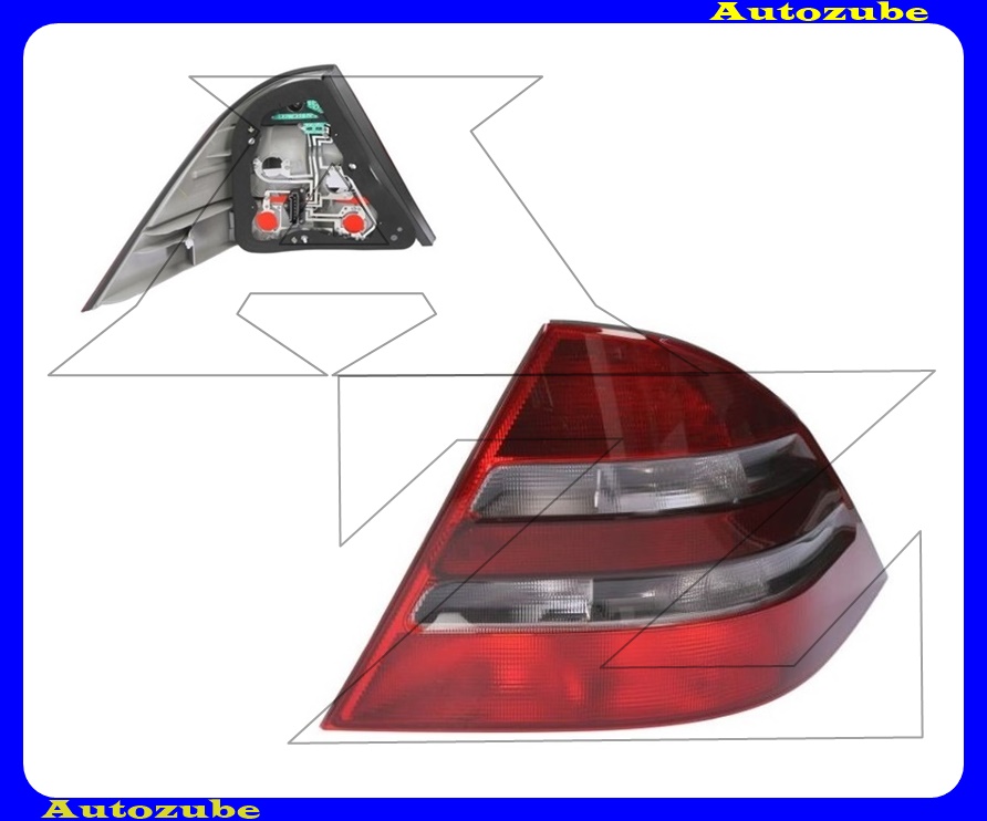 Hátsó lámpa jobb (foglalat nélkül) {DEPO} Hátsó lámpa jobb (foglalat nélkül) {DEPO}
