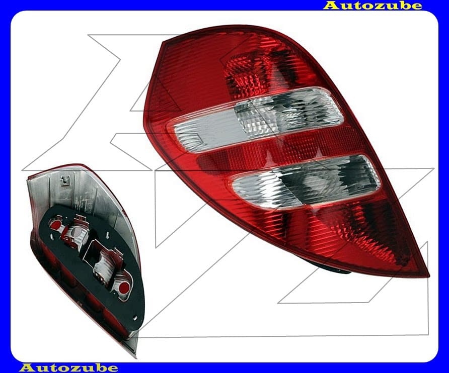 Hátsó lámpa bal, fehér indexes (foglalat nélkül) {DEPO} Hátsó lámpa bal, fehér indexes (foglalat nélkül) {DEPO}