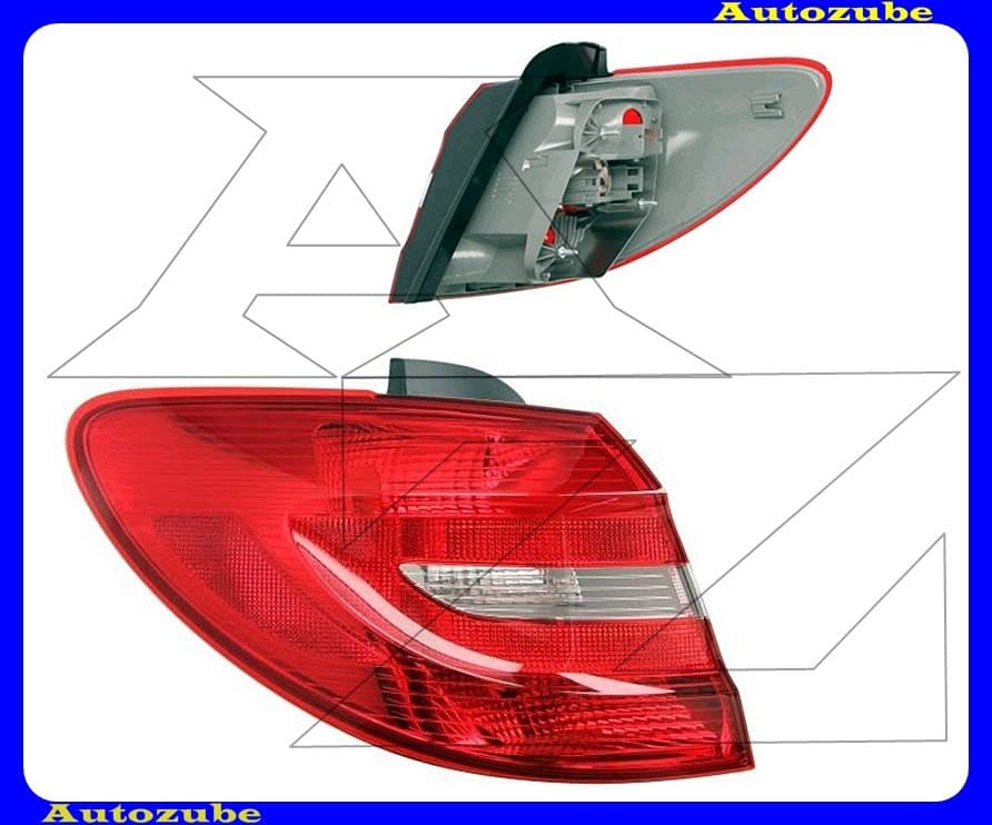 Hátsó lámpa bal külső (P21W/PY21W) (foglalat nélkül) {DEPO} Hátsó lámpa bal külső (P21W/PY21W) (foglalat nélkül) {DEPO}