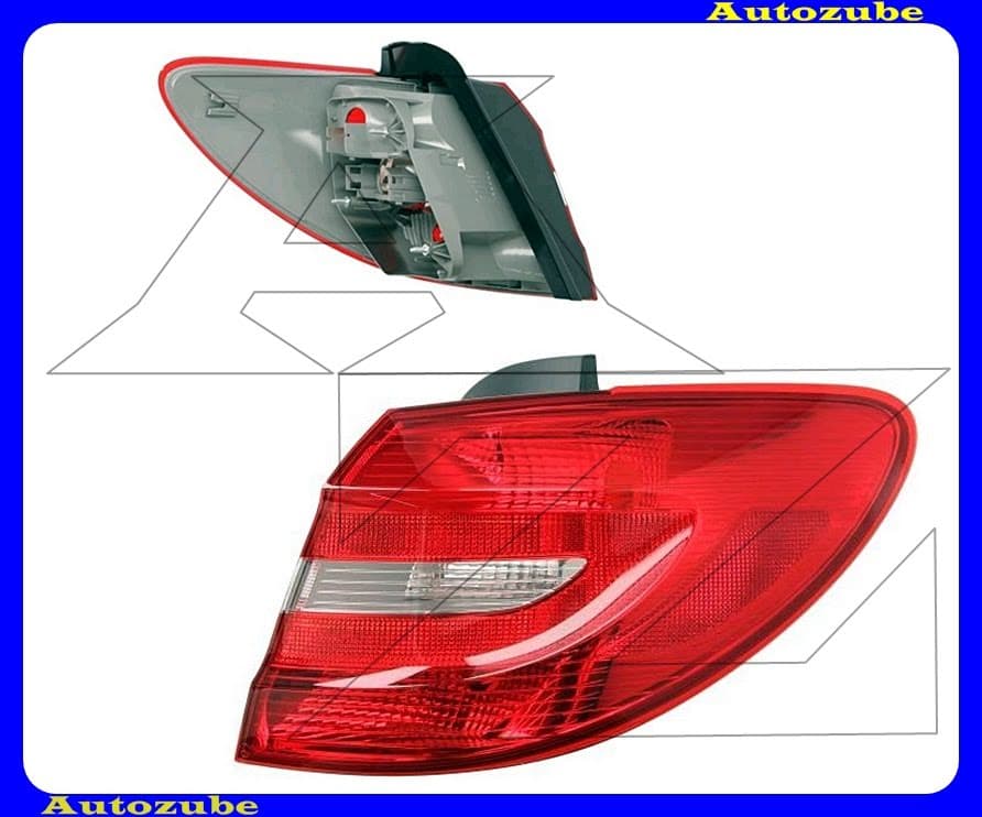 Hátsó lámpa jobb külső (P21W/PY21W) (foglalat nélkül) {DEPO} Hátsó lámpa jobb külső (P21W/PY21W) (foglalat nélkül) {DEPO}