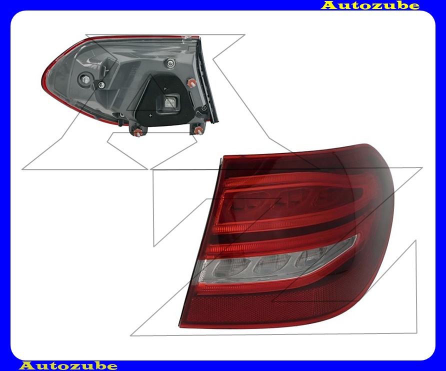 Hátsó lámpa jobb külső Hátsó lámpa jobb külső