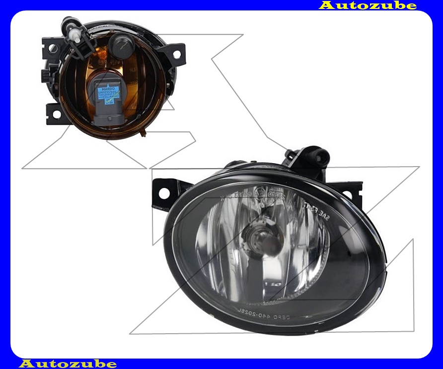 Ködlámpa jobb (H11) {DEPO} Ködlámpa jobb (H11) {DEPO}