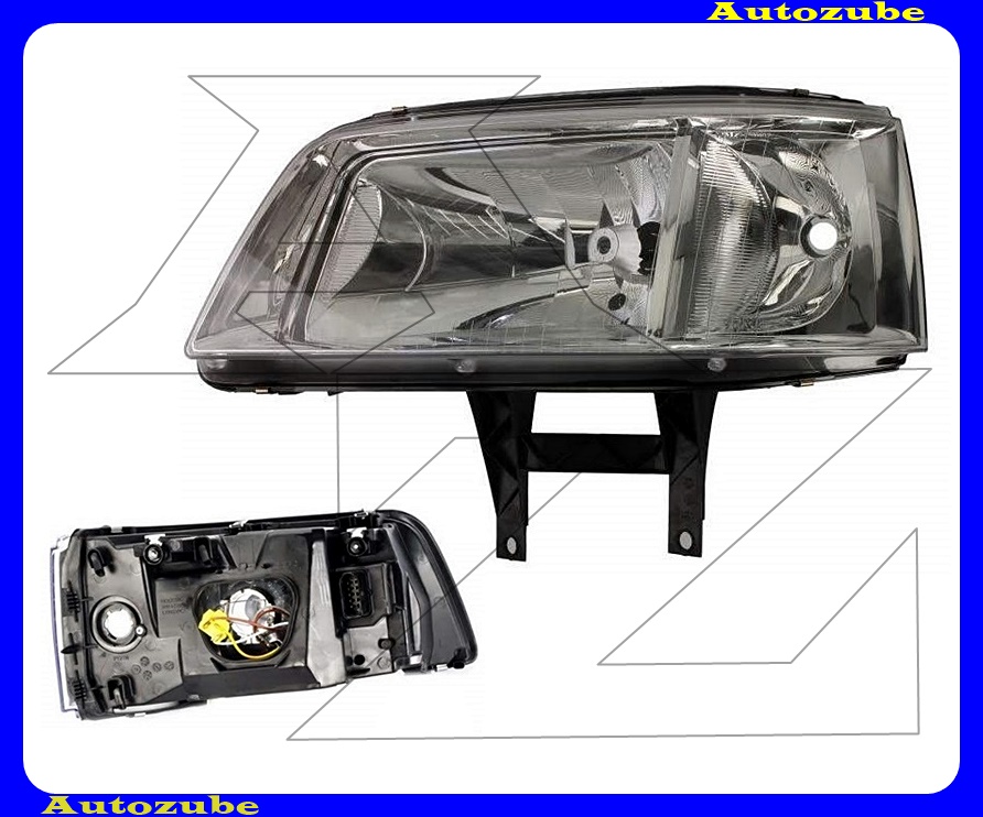 Fényszóró bal (H4) szimpla foncsoros, motorral {DEPO} Fényszóró bal (H4) szimpla foncsoros, motorral {DEPO}