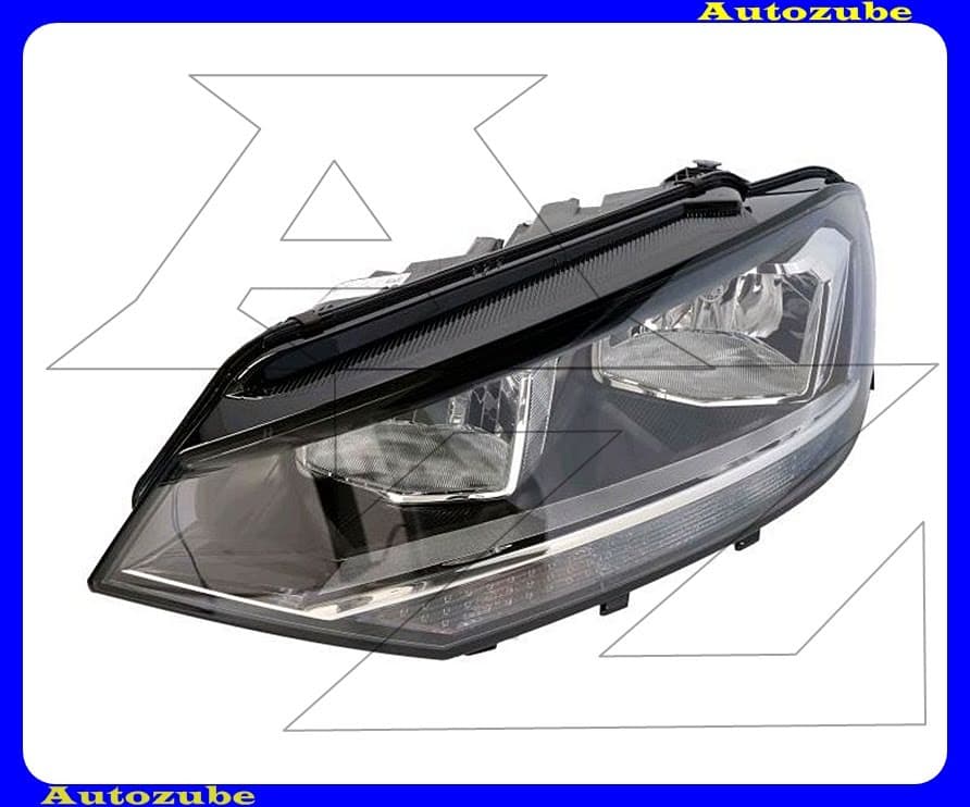 Fényszóró bal (H7/ÍH7) motorral {DEPO} Fényszóró bal (H7/ÍH7) motorral {DEPO}