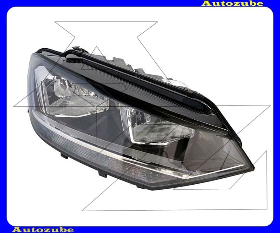 Fényszóró jobb (H7/ÍH7) motorral {DEPO} Fényszóró jobb (H7/ÍH7) motorral {DEPO}